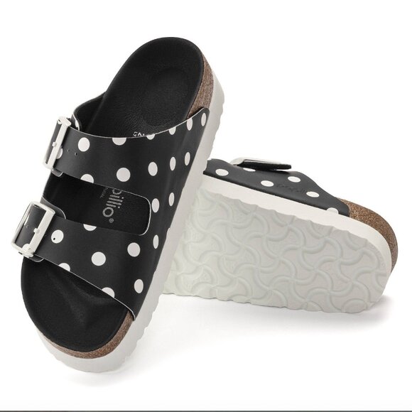 Birkenstock Shoes - Birkenstock Papillio Arizona Platform Polka Dot Sandals EU 36 / US 5-5.5